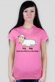 Pesymistyczny owca - koszulka damska