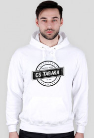 Bluza z kapturem biała CS-TABAKA ORIGINAL WEAR