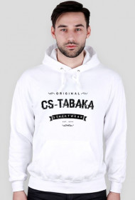 Bluza z kapturem biała CS-TABAKA ORIGINAL WEAR