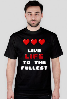Live life to the fullest - White