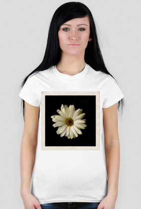 FLOWER - damska, biała