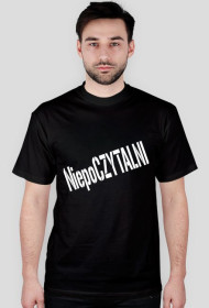 koszulka męska niepoCZYTALNI