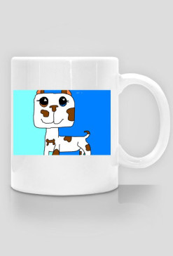 kubek z pitem maskotką :)