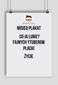 Plakat Co Lubie?
