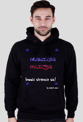 Bluza Prawilna Policja black