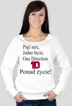 Bluza ,, 5 serc'' wszystkie kolory