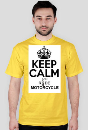 Keep Calm And Ride Motorcycle