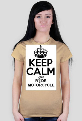 Keep Calm And Ride Motorcycle