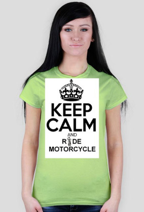 Keep Calm And Ride Motorcycle