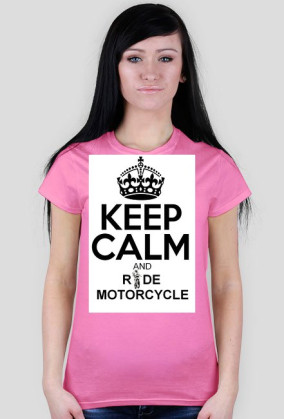 Keep Calm And Ride Motorcycle