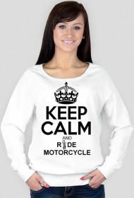 Keep Calm And Ride Motorcycle