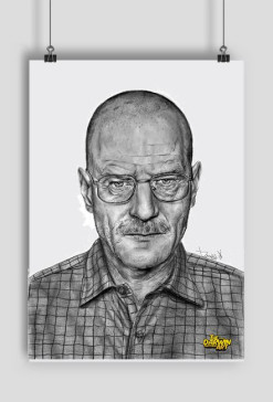 Heisenberg A2 Poster