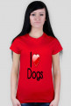 Koszulka "I love dogs" damska