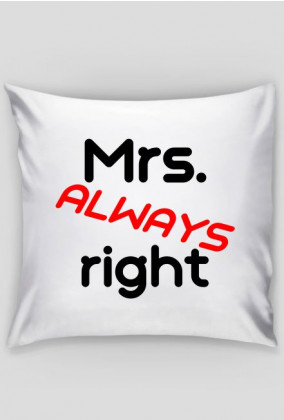 Mrs. right