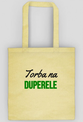 Torba na duperele