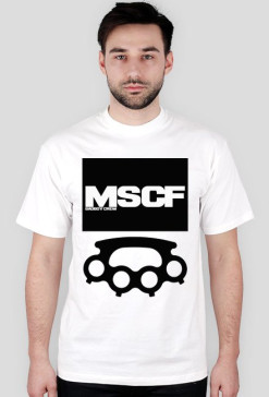 'MSCF Fist' - Koszulka Męska - Biała