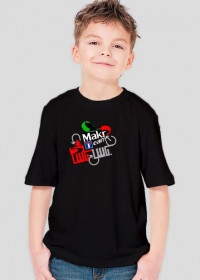 T-Shirt Makro Team Męski dziecięcy