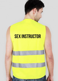 Koszulka odblaskowa "Sex Instructor"
