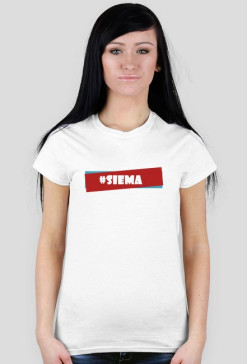 koszulka damska "siema"
