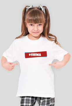 KOSZULKA dziecięca "siema"