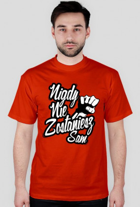 Koszulka Męska - Nigdy nie zostaniesz sam