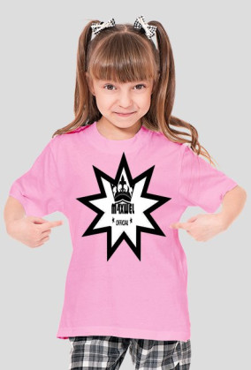 Koszulka dla dziewczynki m4xwel Official