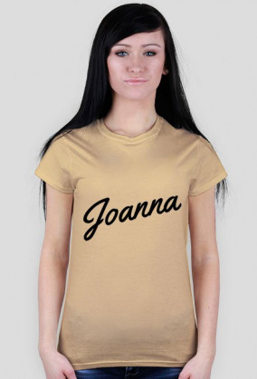 Damska bluzka z napisem Joanna