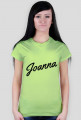 Damska bluzka z napisem Joanna