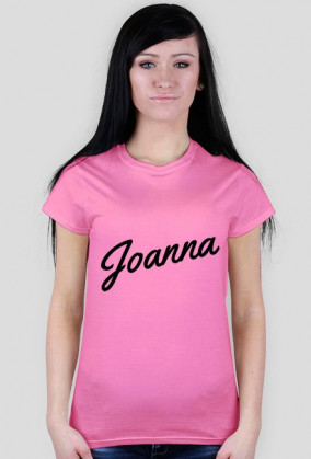 Damska bluzka z napisem Joanna