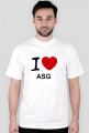 I love asg koszulka