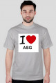 I love asg koszulka