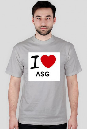 I love asg koszulka