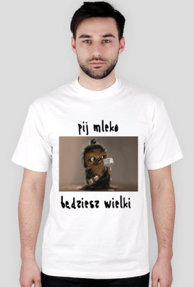 koszulka pij mleko będziesz wielki
