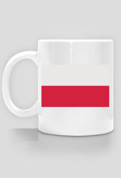 Kubek z flagą