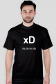 Koszulka - czarna - xD iks de iks de