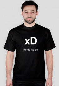 Koszulka - czarna - xD iks de iks de