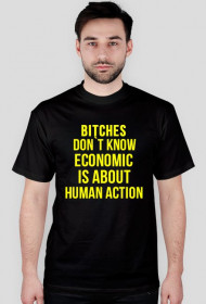 T-shirt Human Action czarny