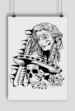 Dia De Los Muertos - plakat