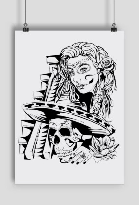 Dia De Los Muertos - plakat