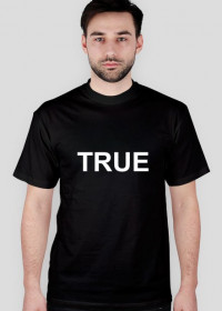 Koszulka - TRUE - czarna
