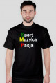 Sport, Muzyka, Pasja-Koszulka