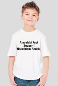Koszulka Boy Angielski