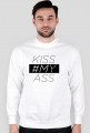 Bluza "KISS MY ASS" - biała