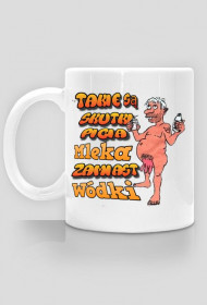 Skutki picia mleka zamiast wodki