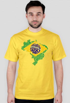 Men t-shirt Brasil