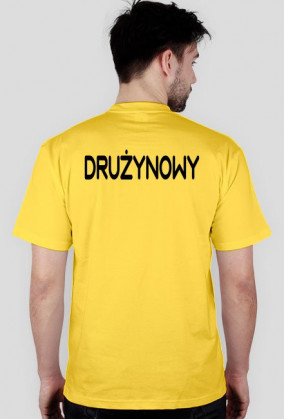 Drużynowy Napis plecy i klatka
