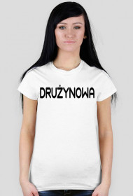 Drużynowa Napis plecy i klatka