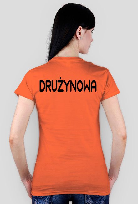 Drużynowa Napis plecy i klatka