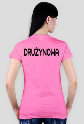 Drużynowa Napis plecy i klatka
