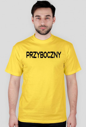 Przyboczny Napis plecy i klatka